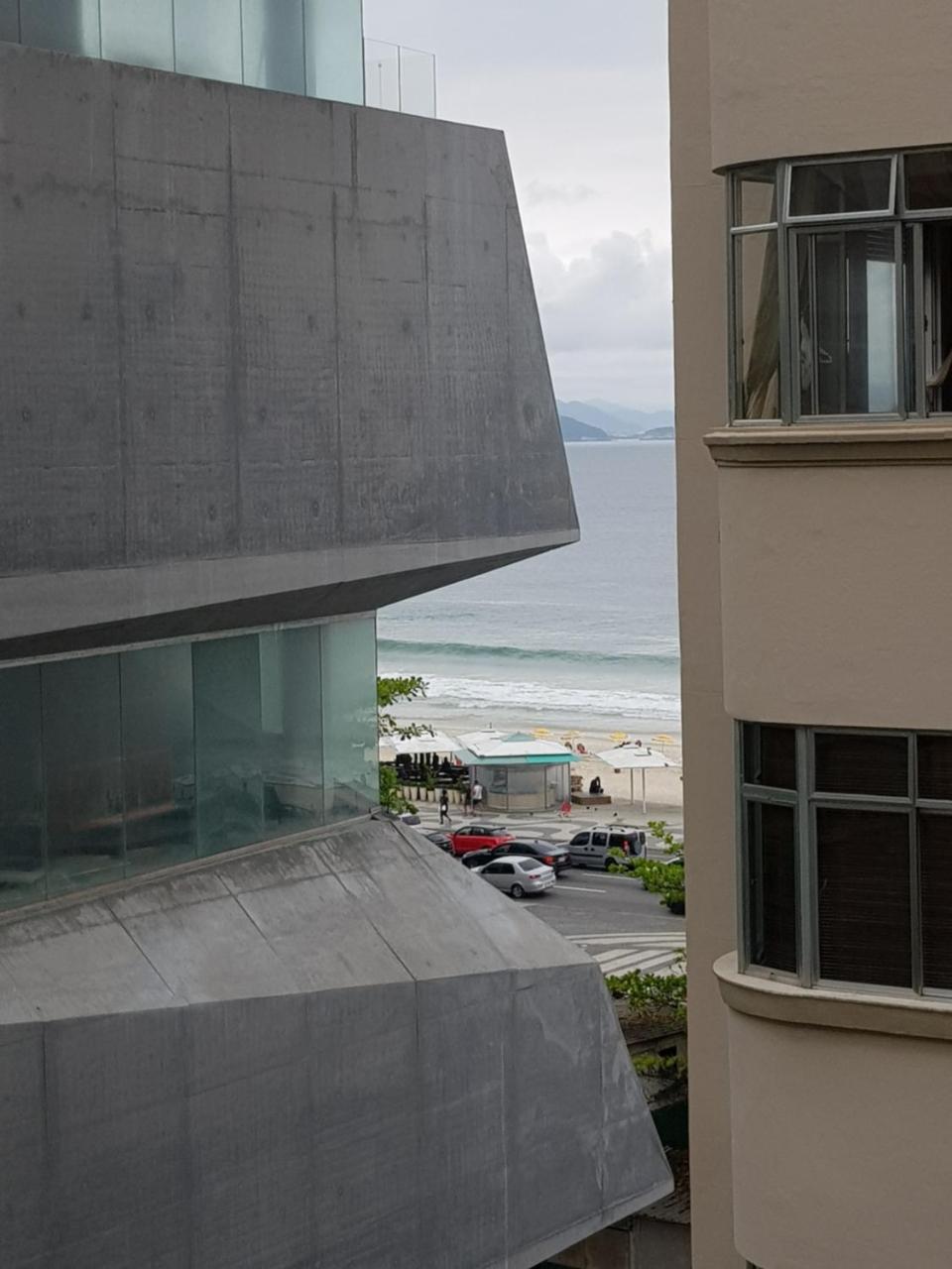 Copacabana beach Rio de Janeiro Bagian luar foto